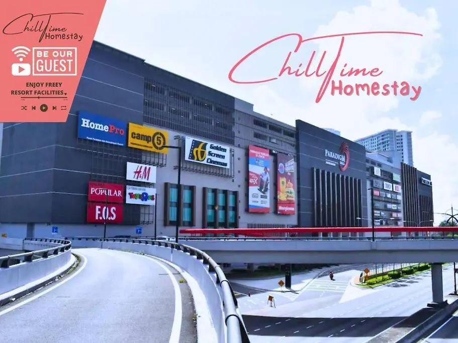 Paradigm Residence Above Paradigm Mall Free Netflix Pool By Chilltime Homestay Johor Bahru Apartamento