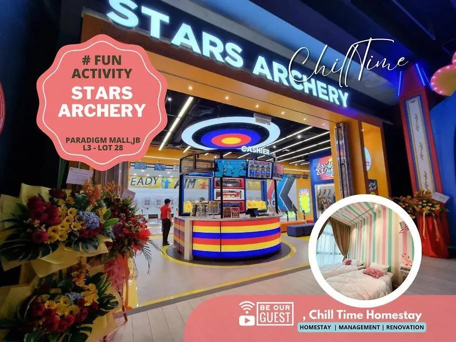 Paradigm Residence Above Paradigm Mall Free Netflix Pool By Chilltime Homestay Johor Bahru