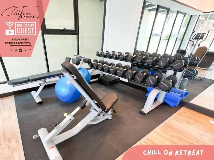 Paradigm Residence Above Paradigm Mall Free Netflix Pool By Chilltime Homestay Johor Bahru