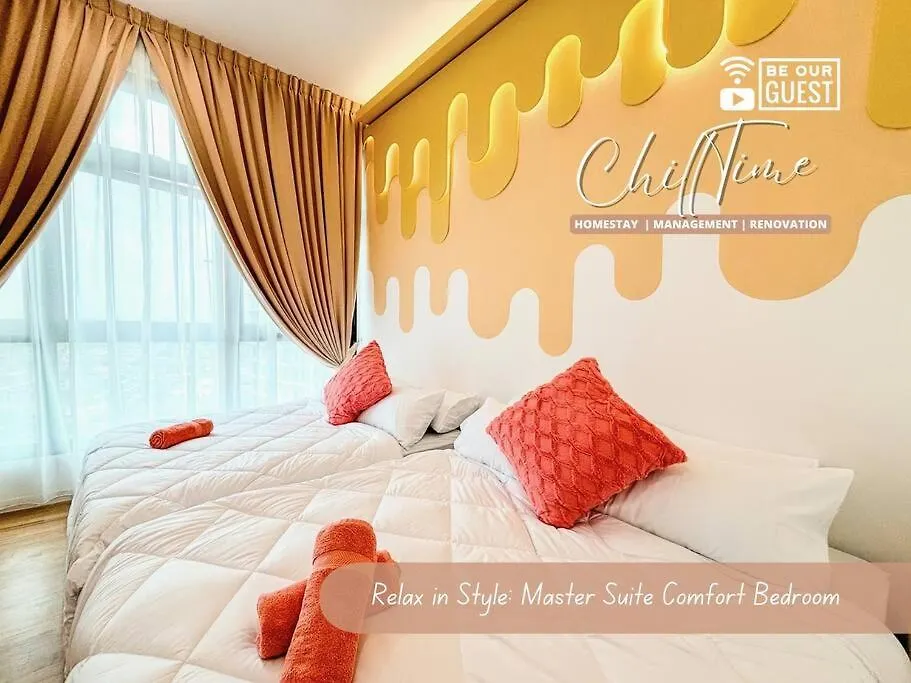 Paradigm Residence Above Paradigm Mall Free Netflix Pool By Chilltime Homestay Johor Bahru Apartamento