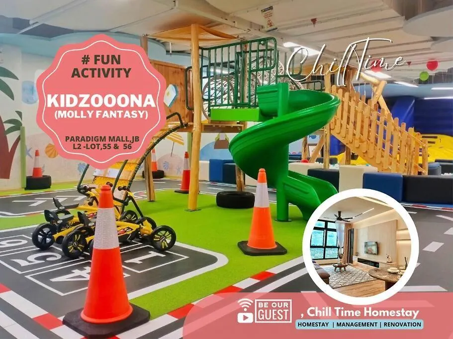 Paradigm Residence Above Paradigm Mall Free Netflix Pool By Chilltime Homestay Johor Bahru 0*,